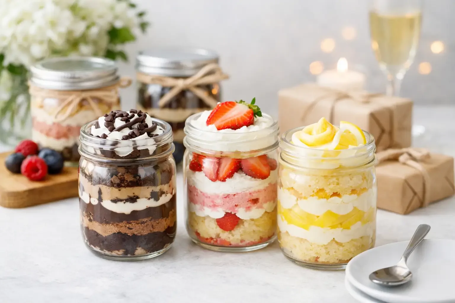 Cake Jars Keto para Llevar, Regalar y Celebrar