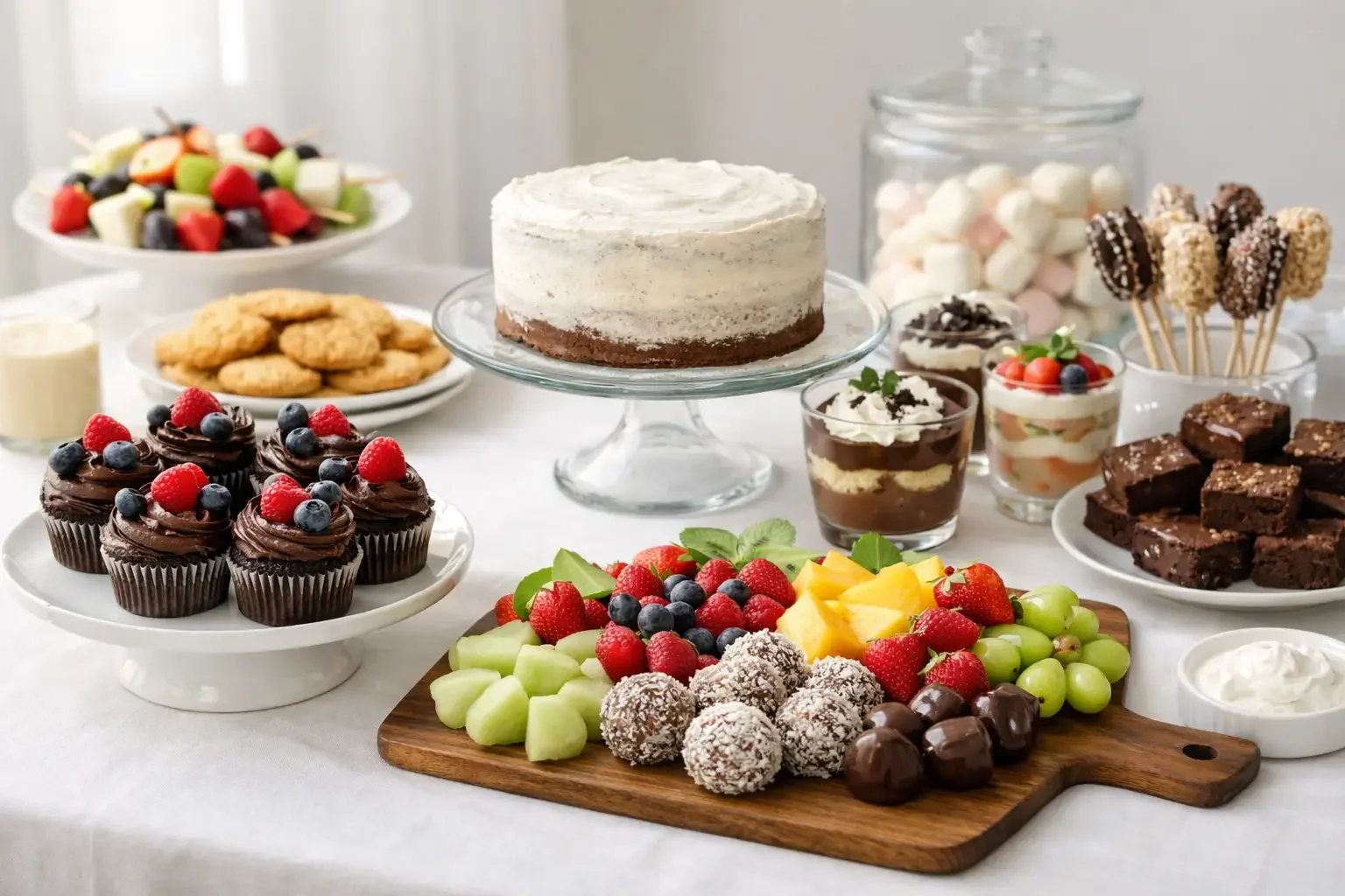Cómo preparar una mesa dulce inclusiva sin estrés