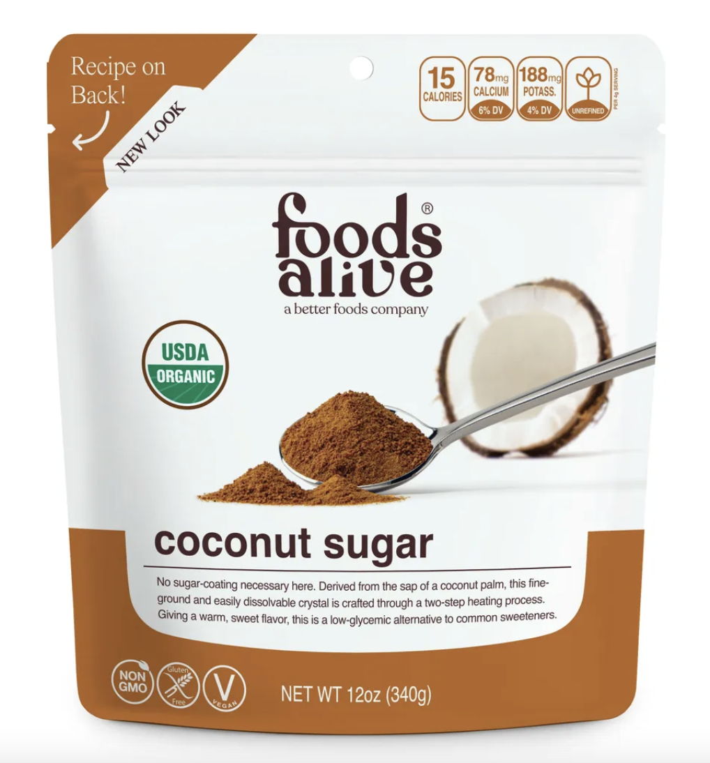 Foods Alive | Azúcar de Coco Orgánica