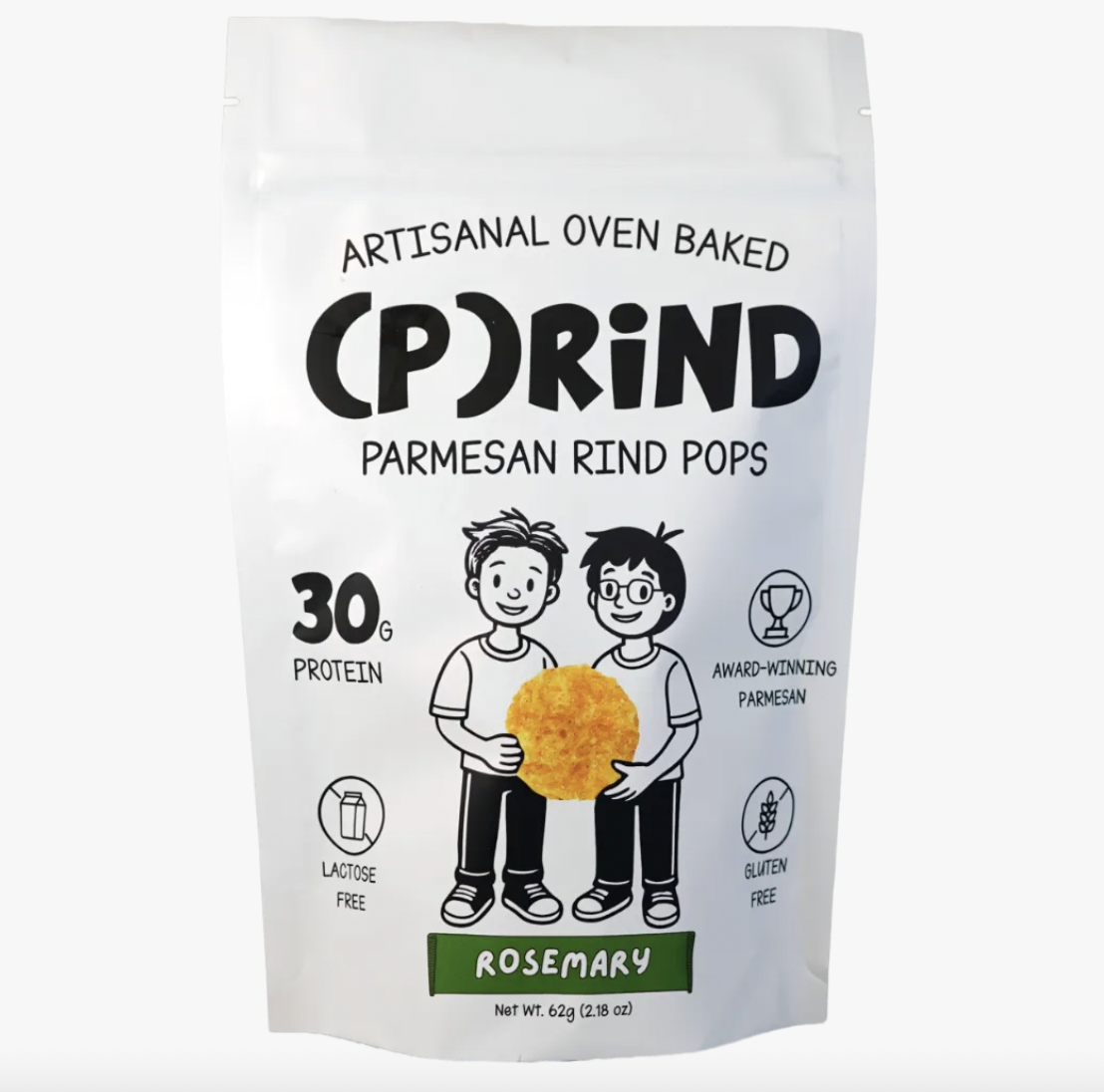 (P)RiND | Rustic Rosemary Parm Pops