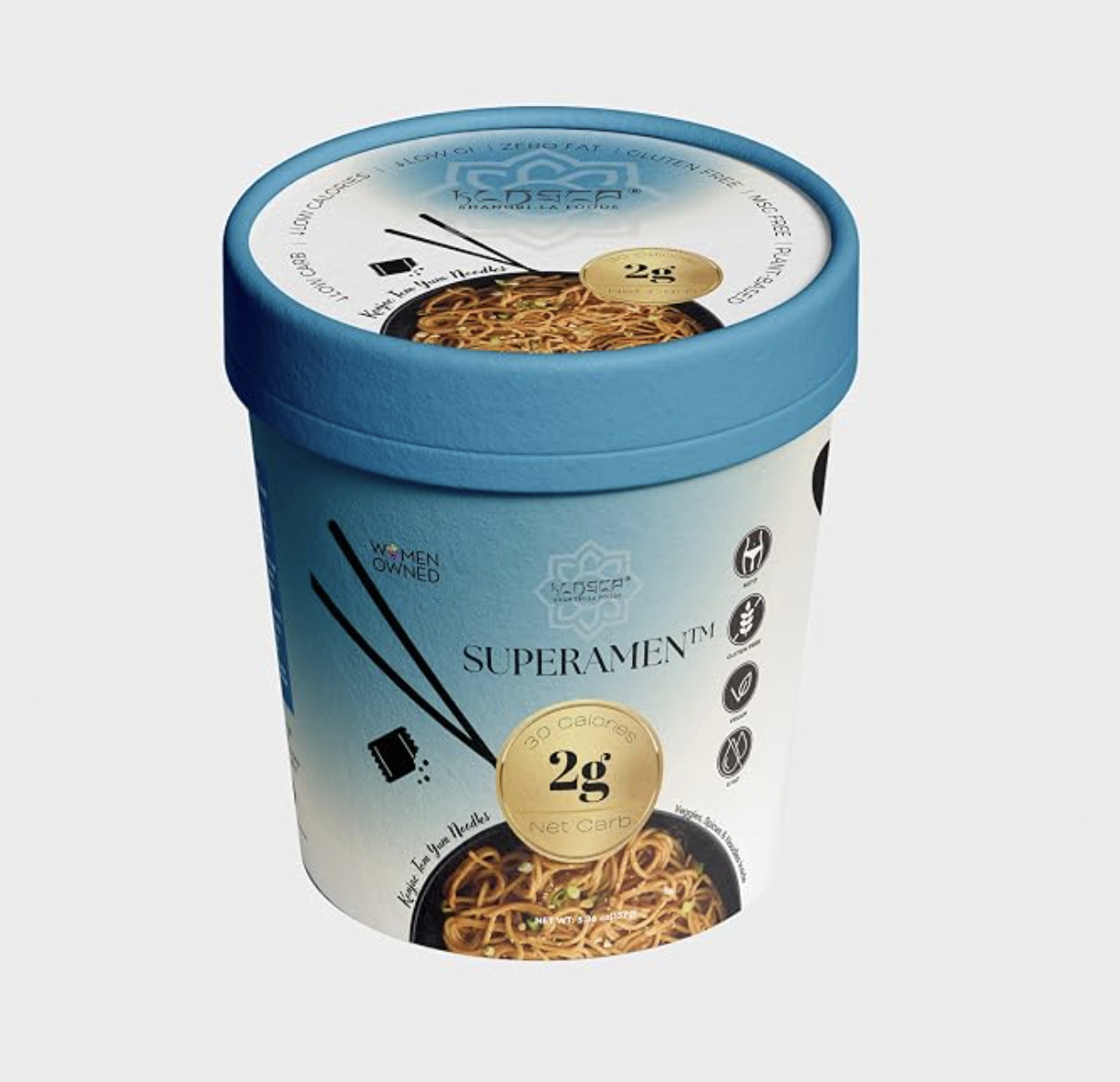 Konjac Noodles Instant Miso Soup Cup | Bajo en Carbohidratos