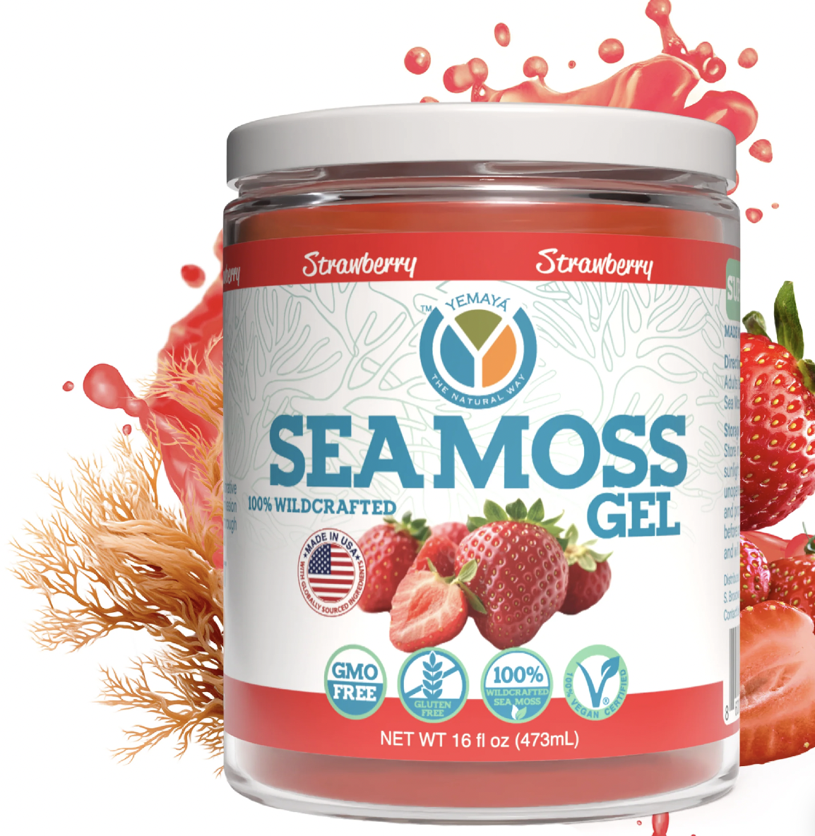 Yemayá The Natural Way | Sea Moss Gel | 16 oz