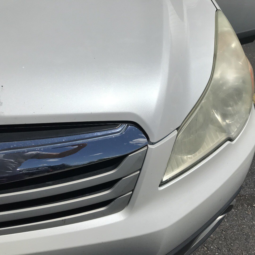 Professional Detailing Headlight Restoration Before #autodetailing #mobiledetailing #beforeandafter #headlightrestoration