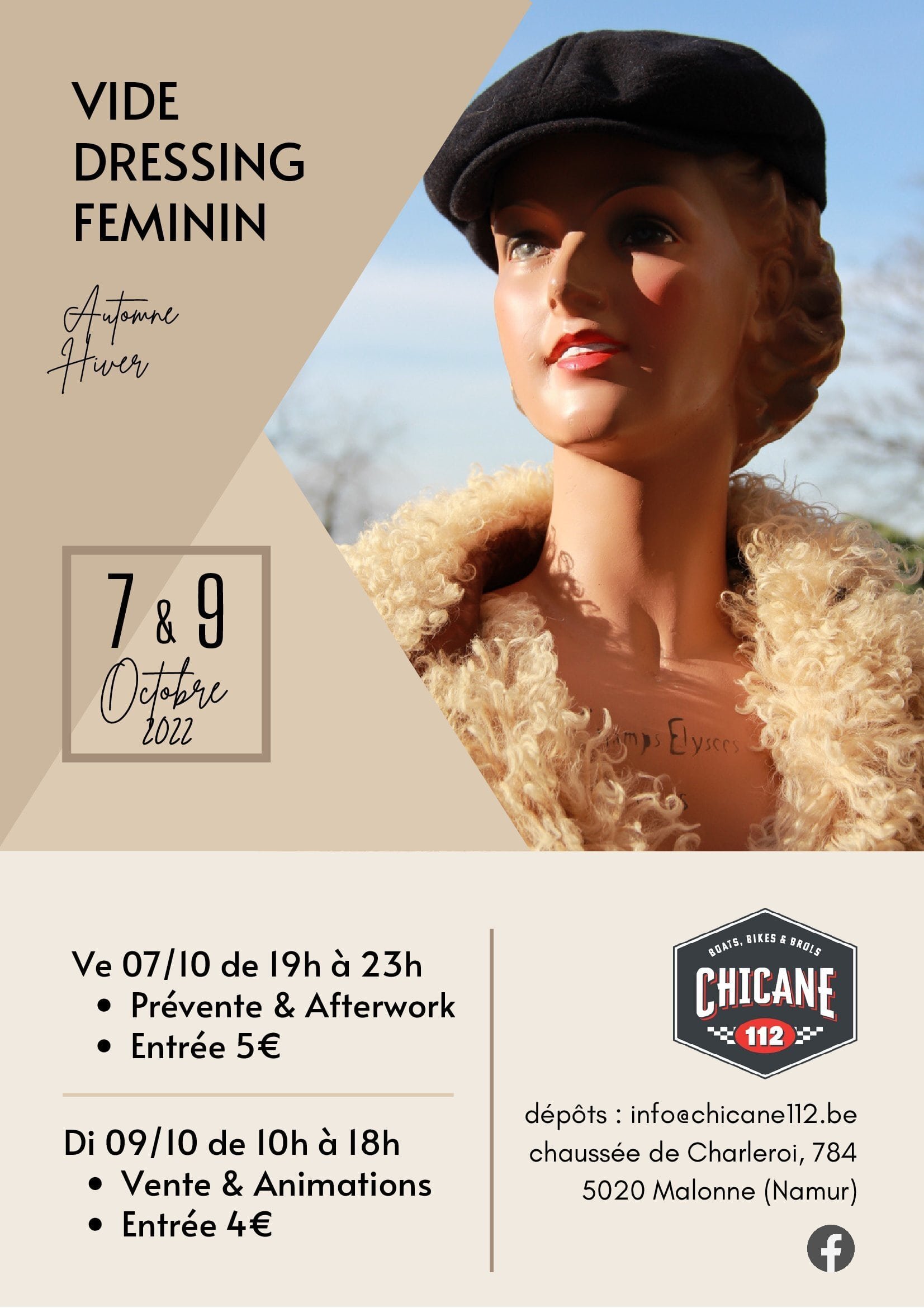 Namur / Women's dressing room sale