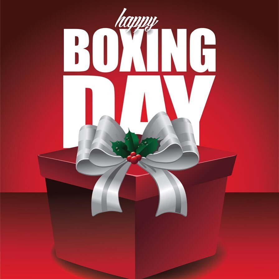 Happy Boxing Day! 🎁