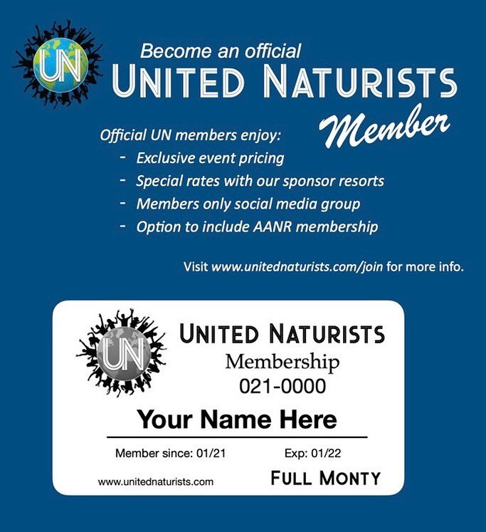 Happy Black Friday!  Don&rsquo;t forget to treat yourself, become a member of United Naturists! 

www.UnitedNaturists.com/join