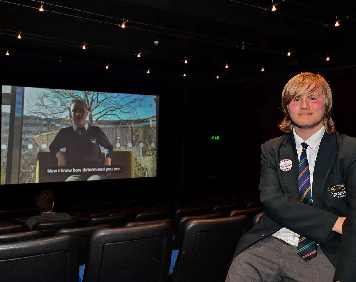 Student-led film screening at Bradford Digital Creatives programme