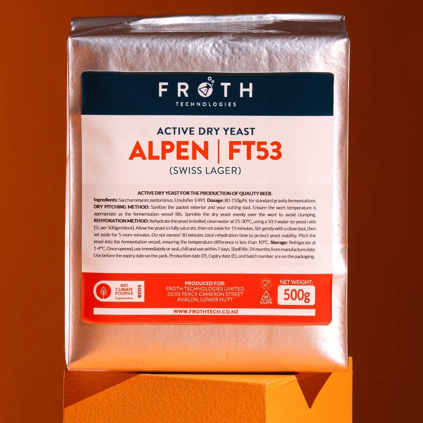 NEW Lager strain just dropped! 💣

❄️ALPEN is our new European lager strain that delivers crisp beers with exceptional clarity &amp; refined malt profile. Fast to start and highly attenuative, it produces minimal esters or sulphur and very low diacet