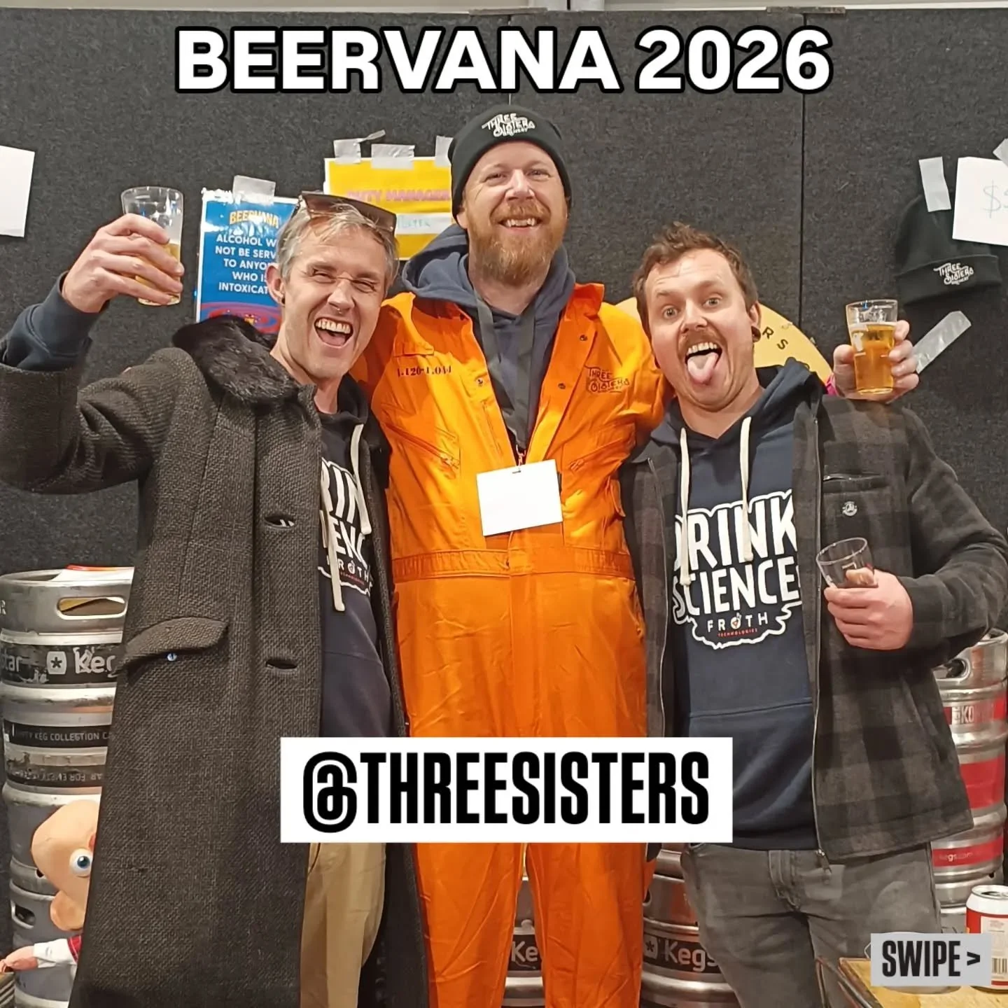 🥳 BEERVANA 2026 was an absolute blast! 

It's always so good taking a lap around the stadium, catching up with brewers and industry legends, old mates and plenty of new faces. Beervana is one of those petri dishes where @frothtech co-founders Ryan &