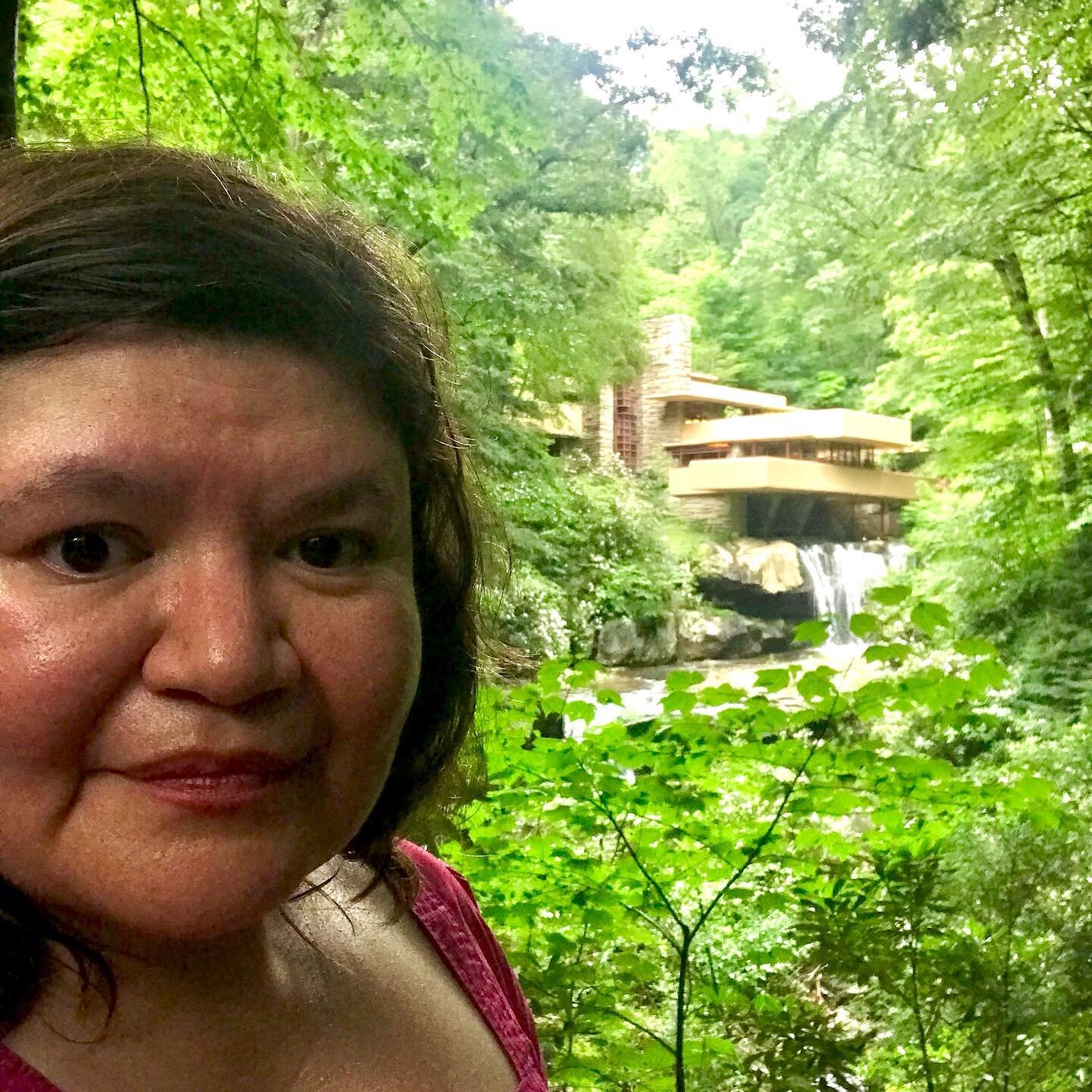 Little road trip and the furthest I&rsquo;ve been from Chicago in a very long time - the view was worth it @visitfallingwater