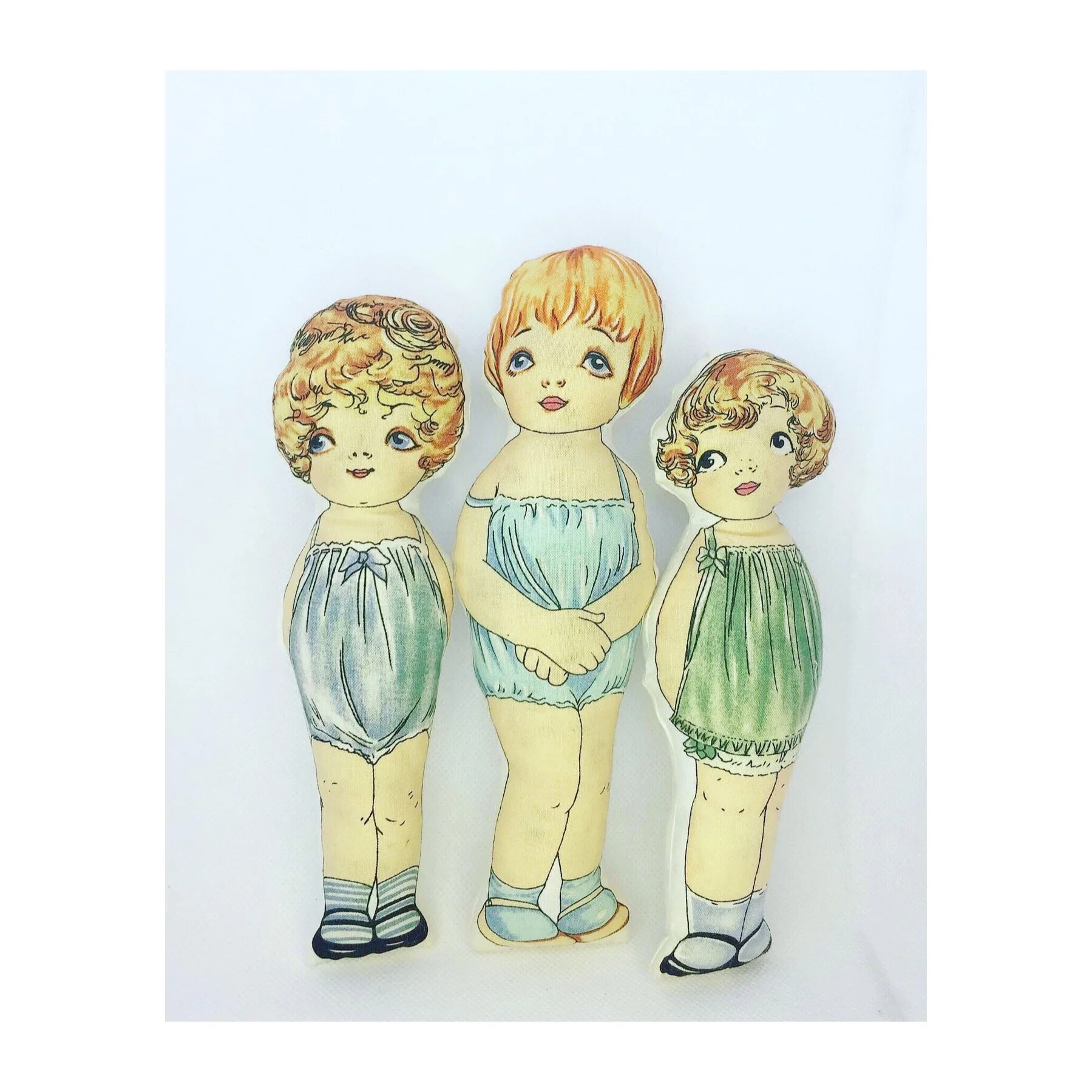 Vintage Lavender Dolls
