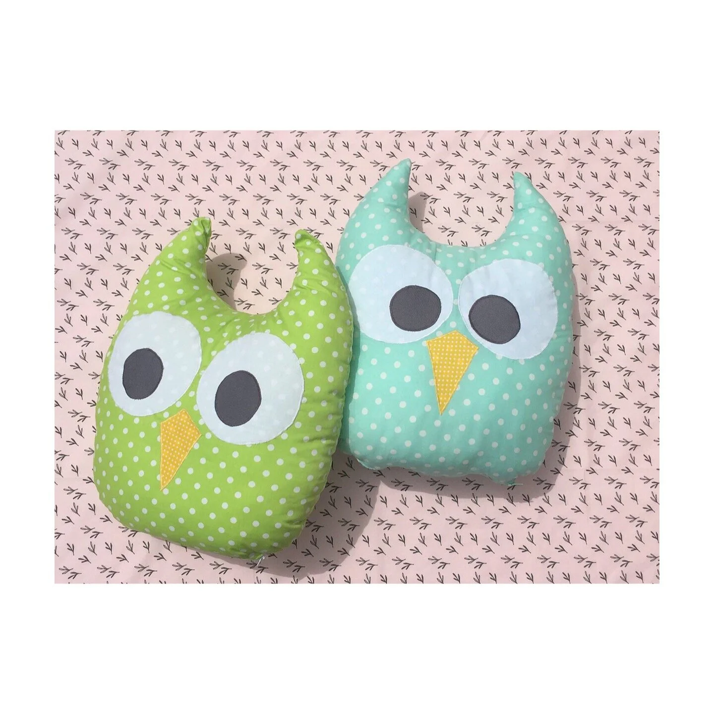 owl-cushion handmade by Botek