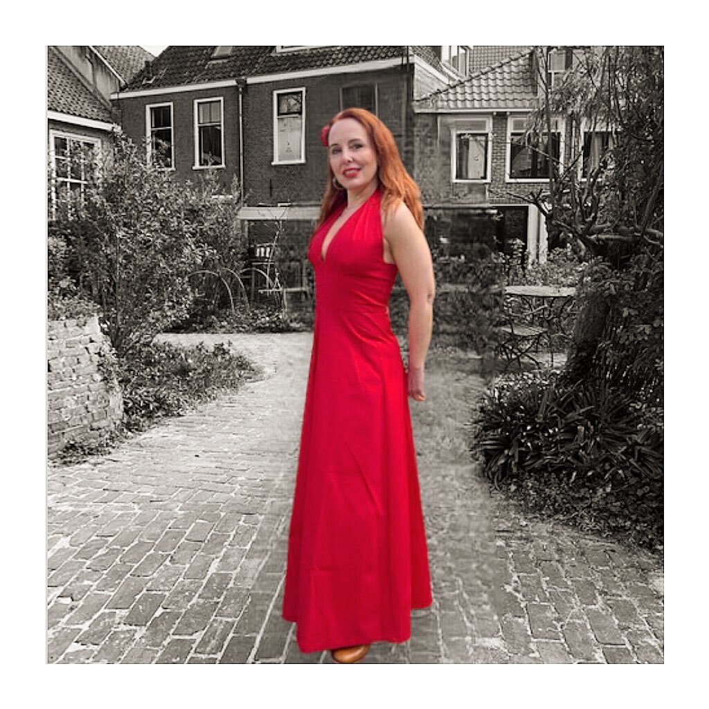 The unfolding of this dress story is like a fairytale&hellip;what started with a short, minty twirly dress&hellip;ended with a journey of deep red dreams, a daughter to a mother who made her dresses&hellip;return to sender - ad&rsquo;dress&rsquo; unk