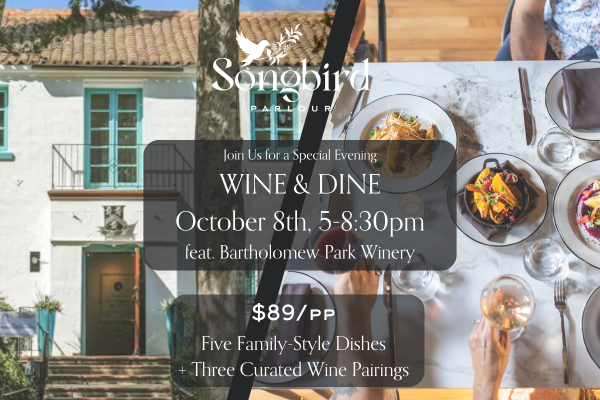 Wine & Dine w/ Bartholomew Park Winery