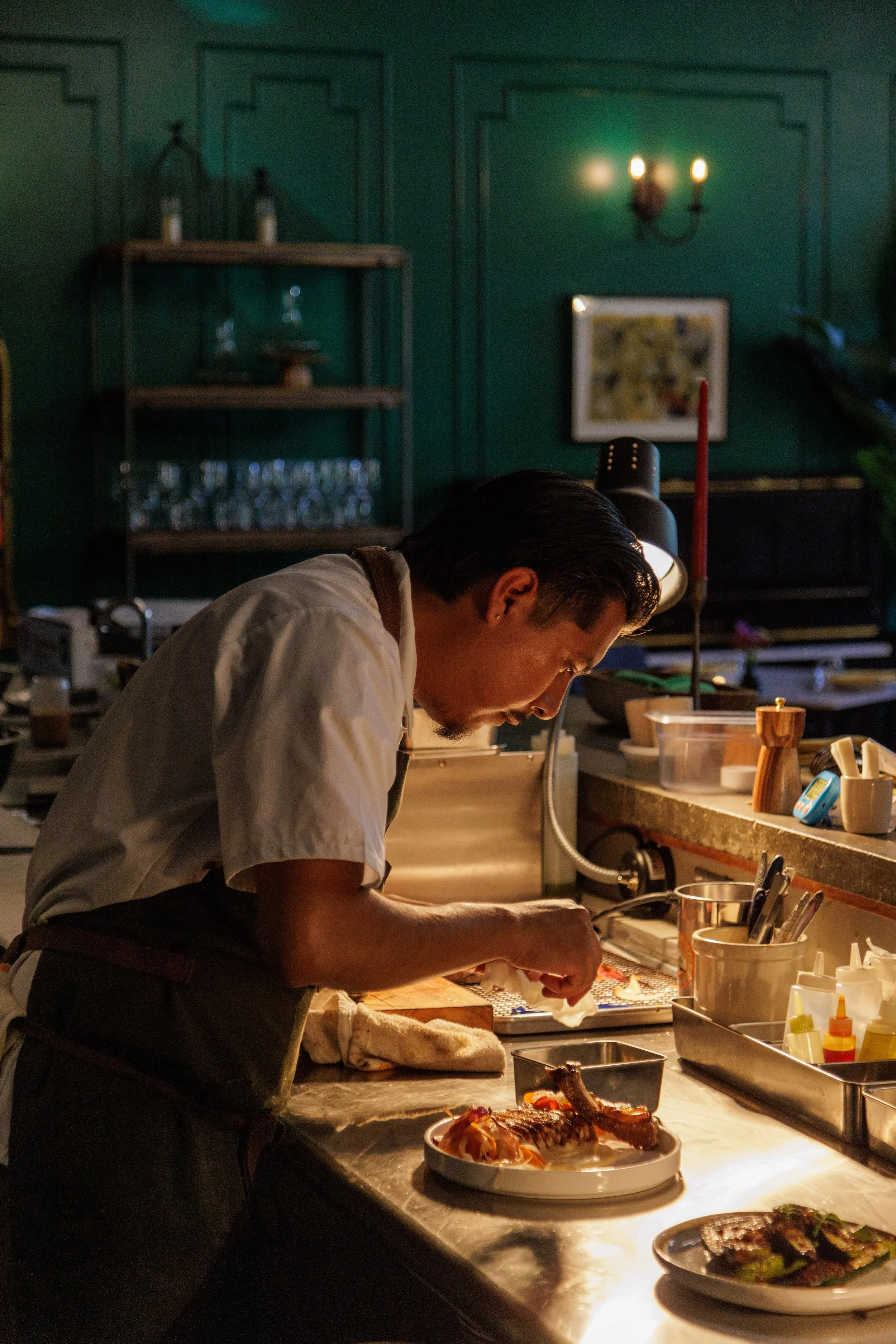 Executive Chef Brian Gomez at Songbird Parlour