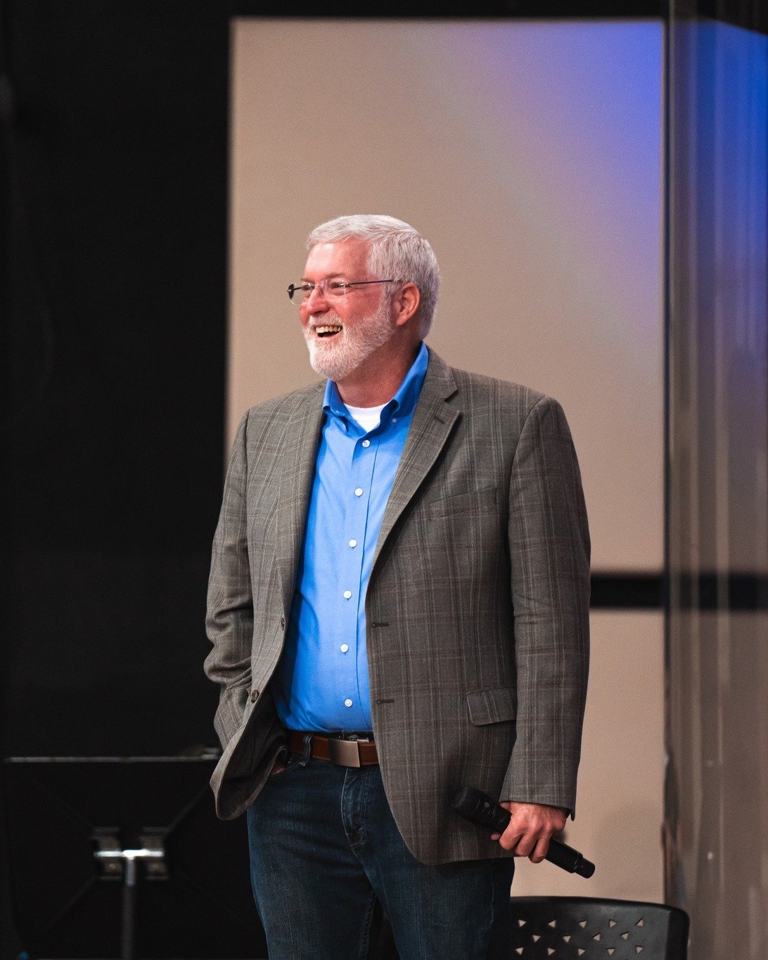 Many people know him from the stage at Family Worship Center, but did you know Brother Robin also helps out with our JSBC chapel services?

This year, Brother Robin Herd has stepped in as our worship leader for our chapel team. He has been an excelle