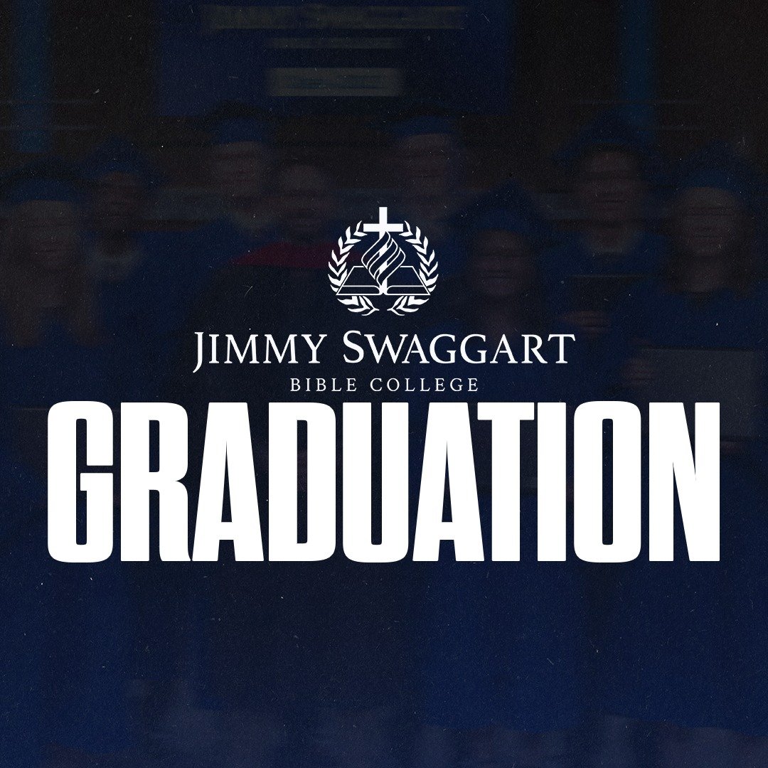 It is with great honor that we extend to you a formal invitation to the Jimmy Swaggart Bible College Commencement Ceremony for the Class of 2024!🎊 On the 4th of May, at 4 o'clock in the afternoon, we will gather to present the graduates with their d