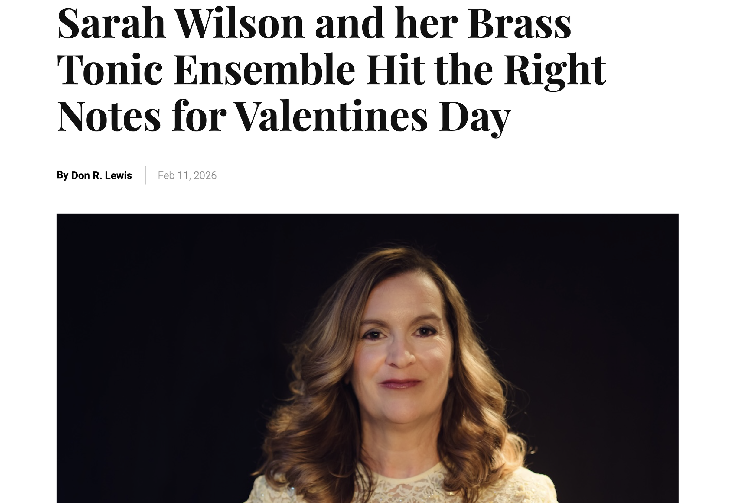 The Bohemian: Wilson hits the right notes