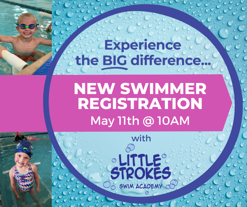 New Swimmer Registration - Monday, May 11th @ 10AM