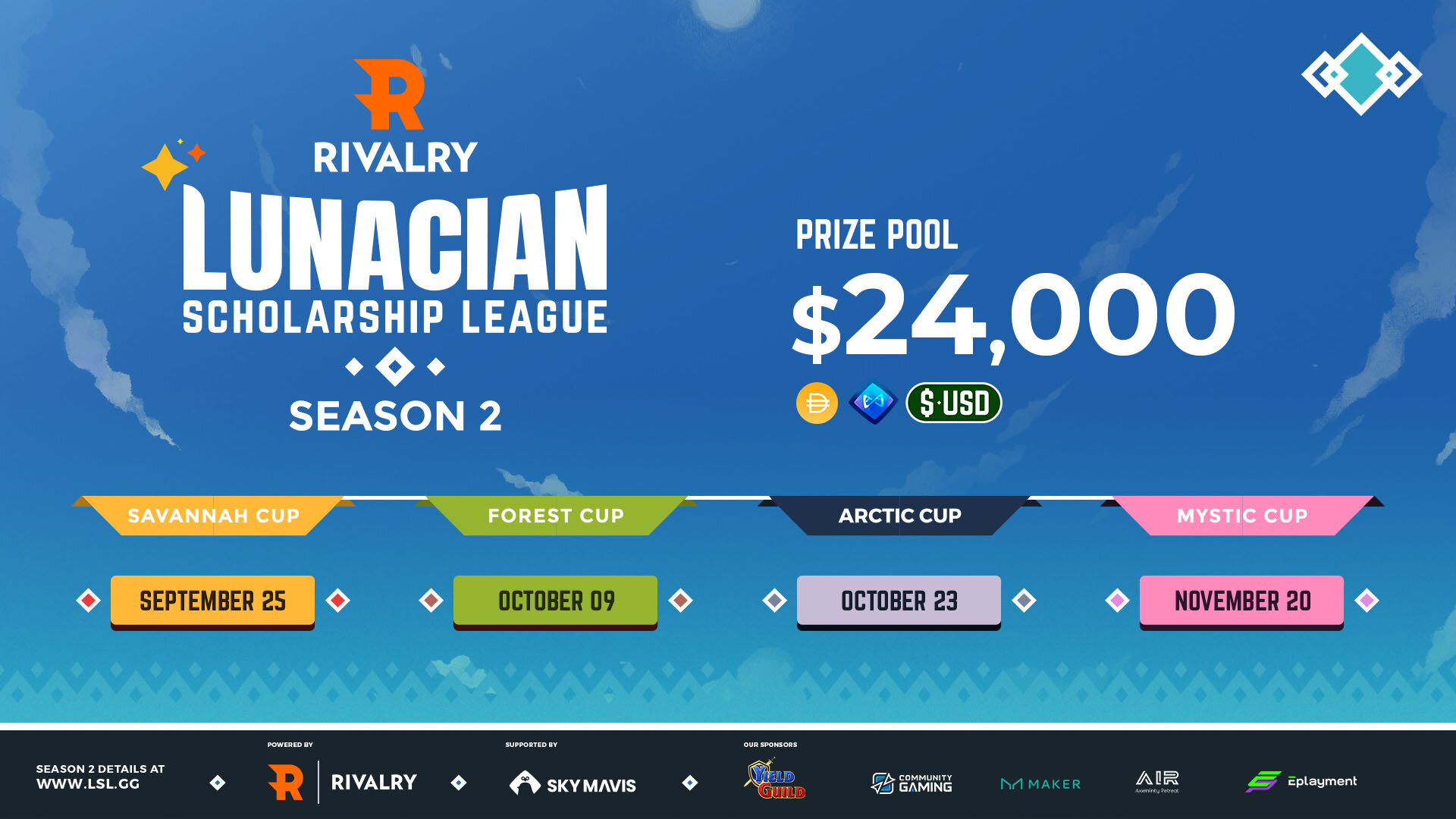 LSL Season 1 — Lunacian Sports League - LSL