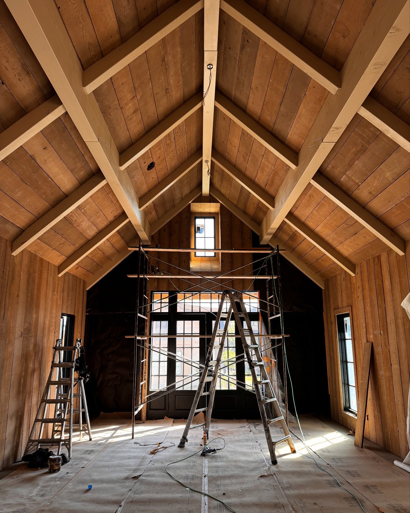 I like to use photos that show the process. There is something about seeing plain walls transform with the right wood cladding that makes it worth while. 

REAL WOOD PRODUCTS - Siding | Timbers | Box Beams | Flooring | Pavilions | Reclaimed

Made to 