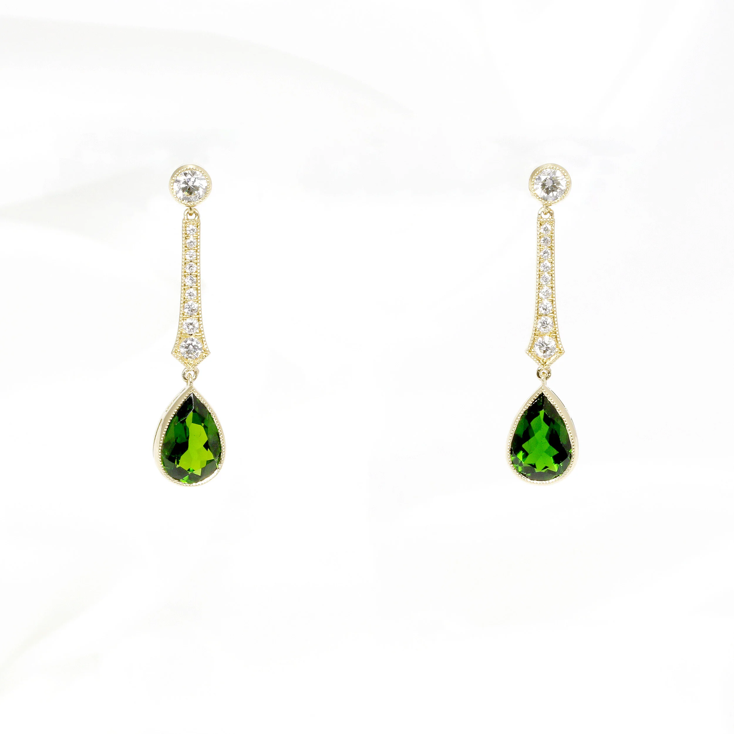  Timothy Roe Tourmaline & Diamond Earrings £2,150.00 
