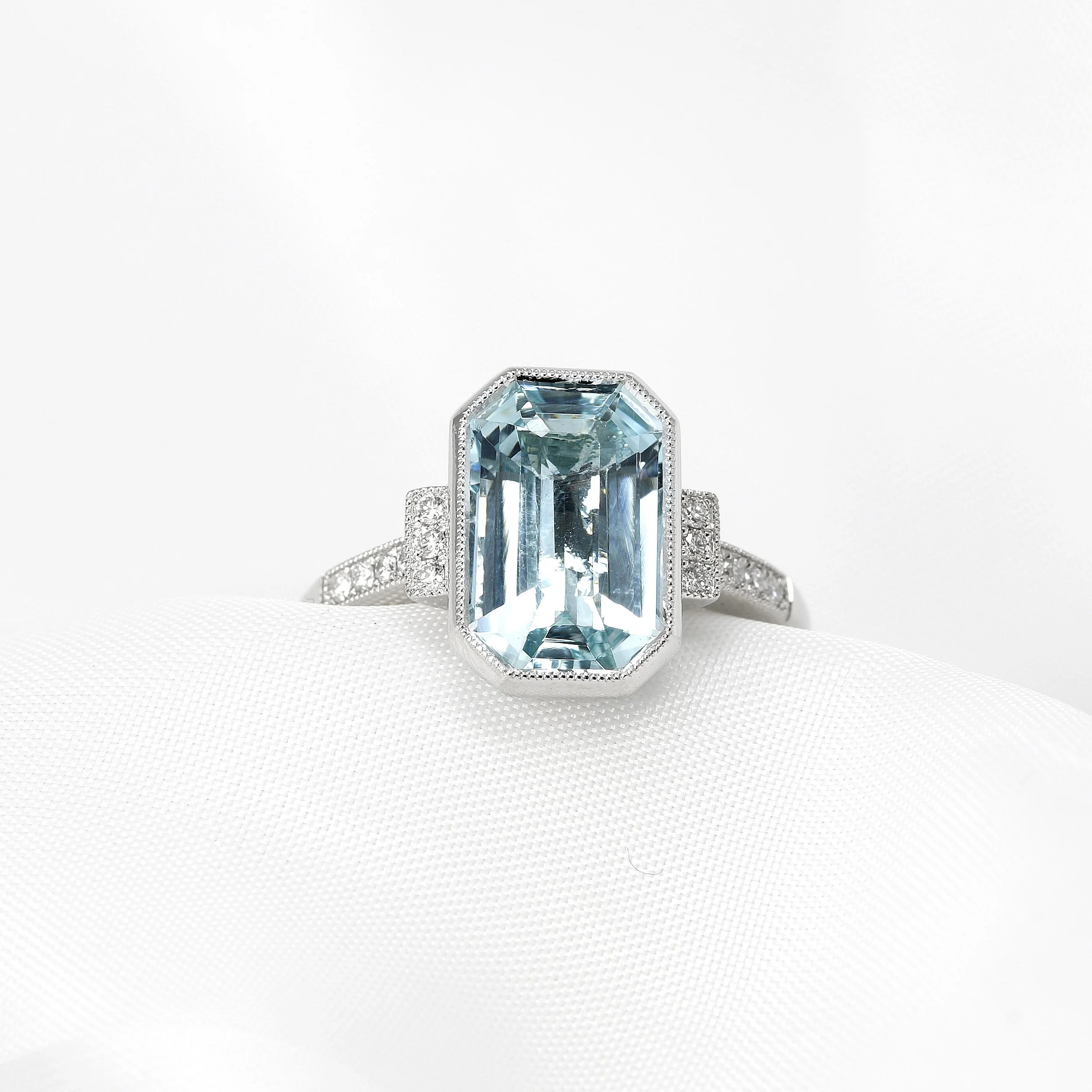  Browse Our Collection of Aquamarine Rings  