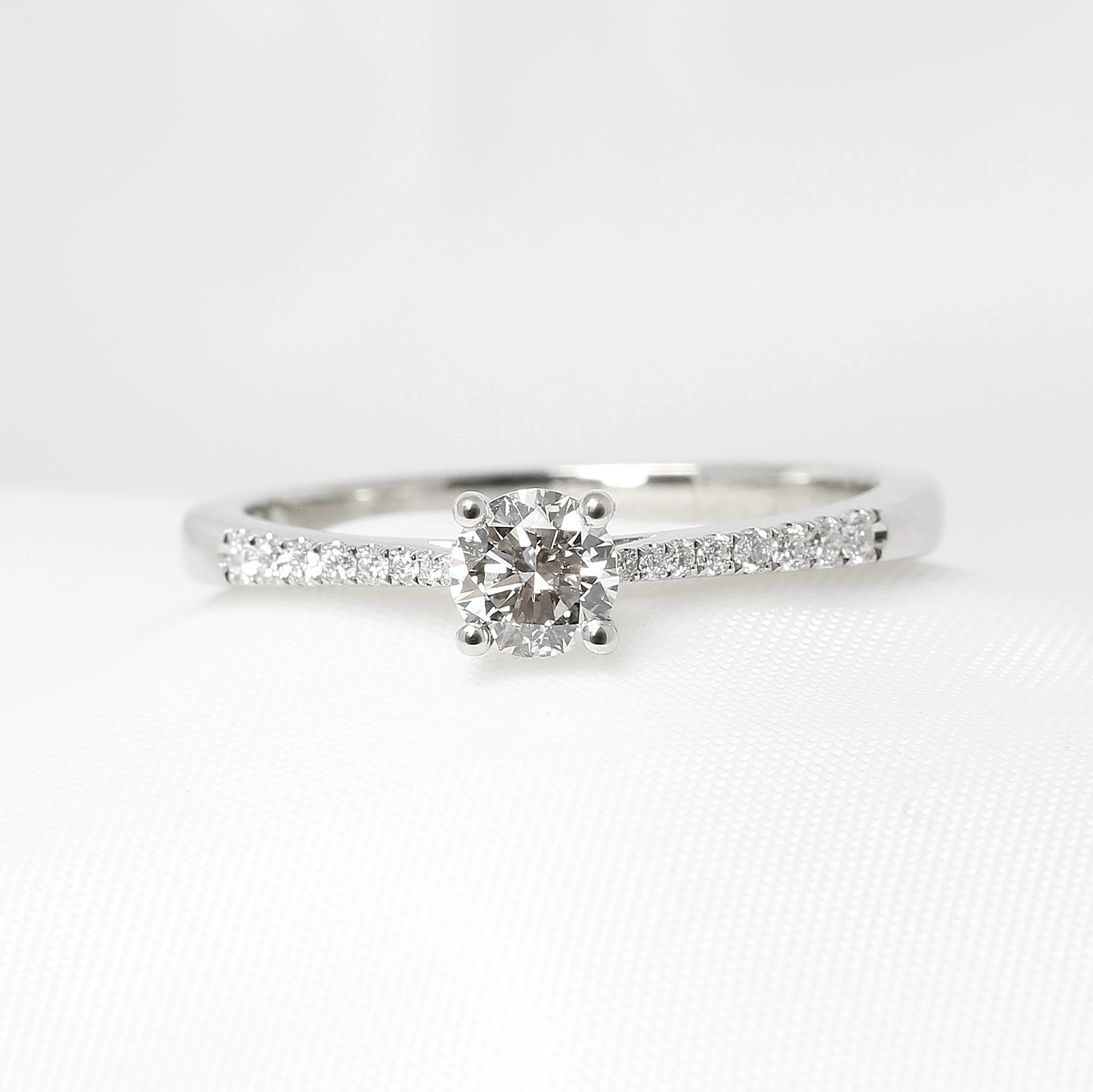 SHOULDER SET ENGAGEMENT RINGS — Fine Jewellery Shop Timothy Roe