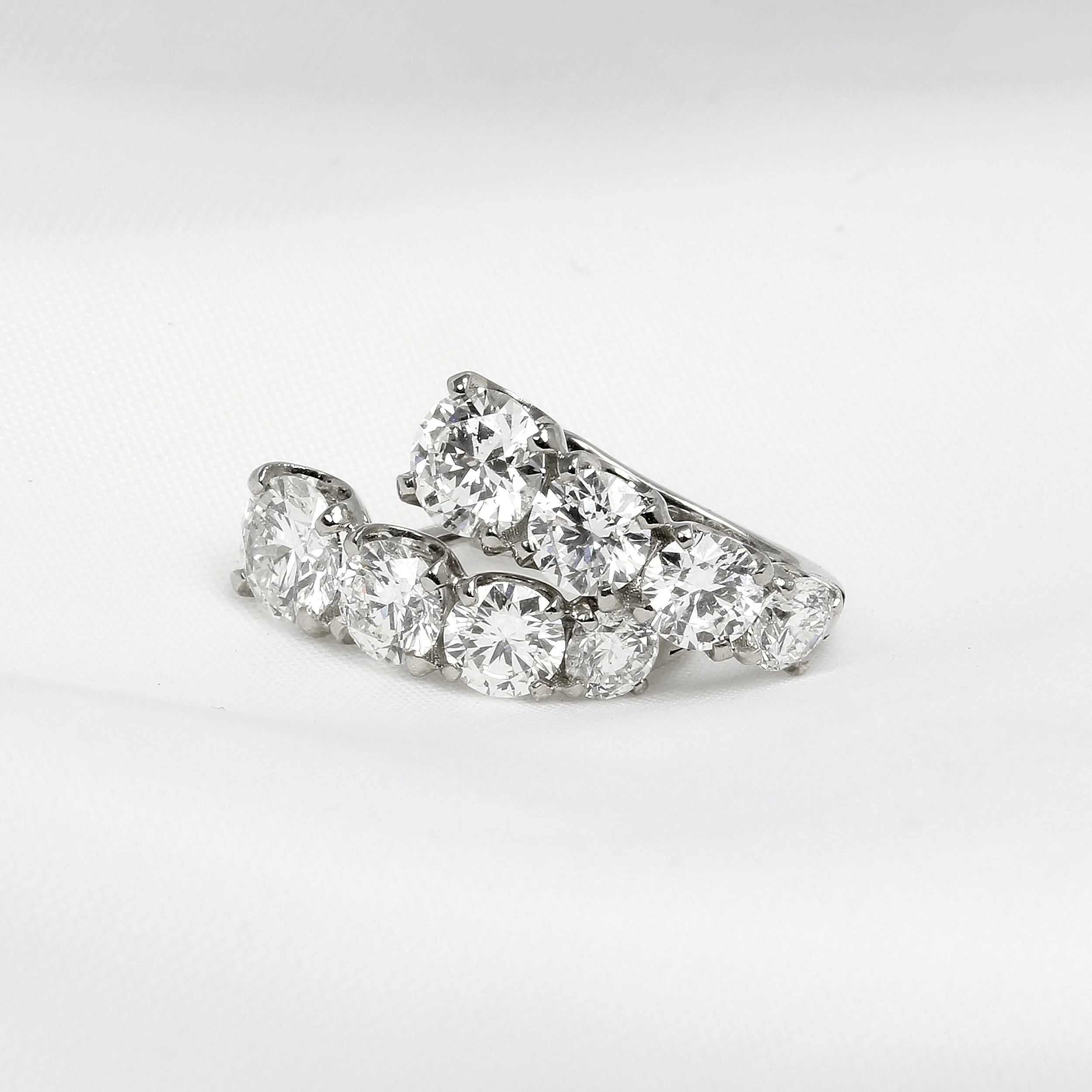  Diamond Half Hoop Earrings £5,475.00 