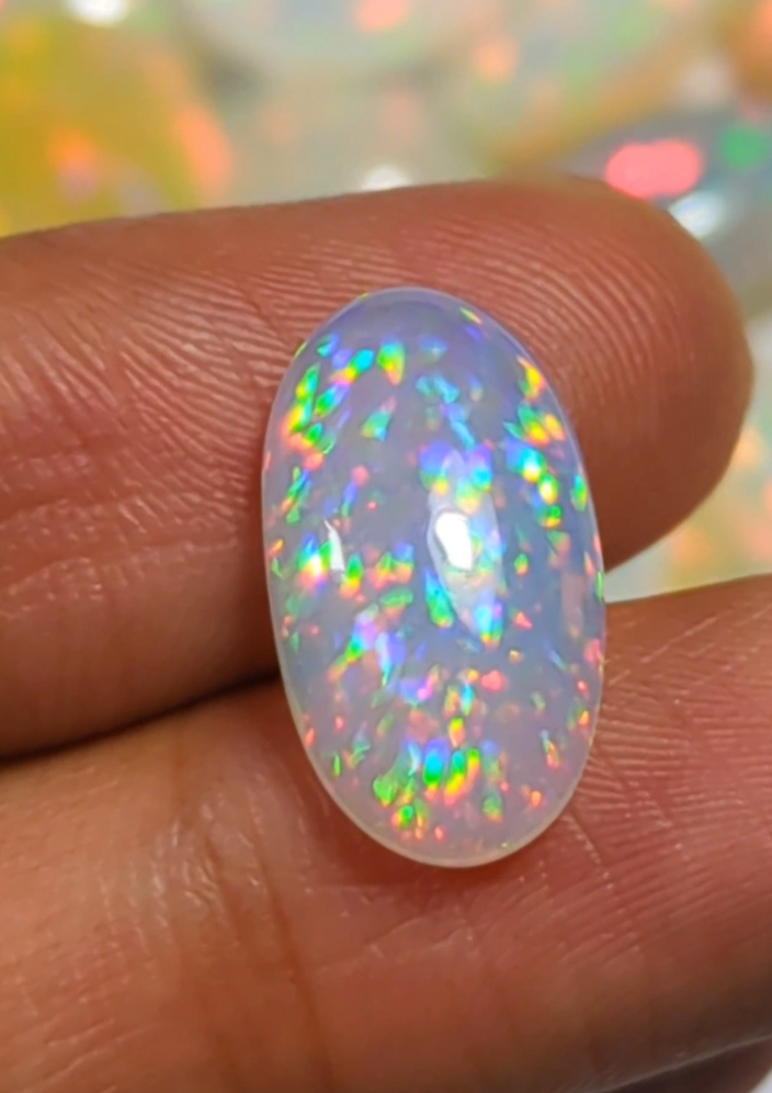 Example of Ethiopian Welo Fire Opal