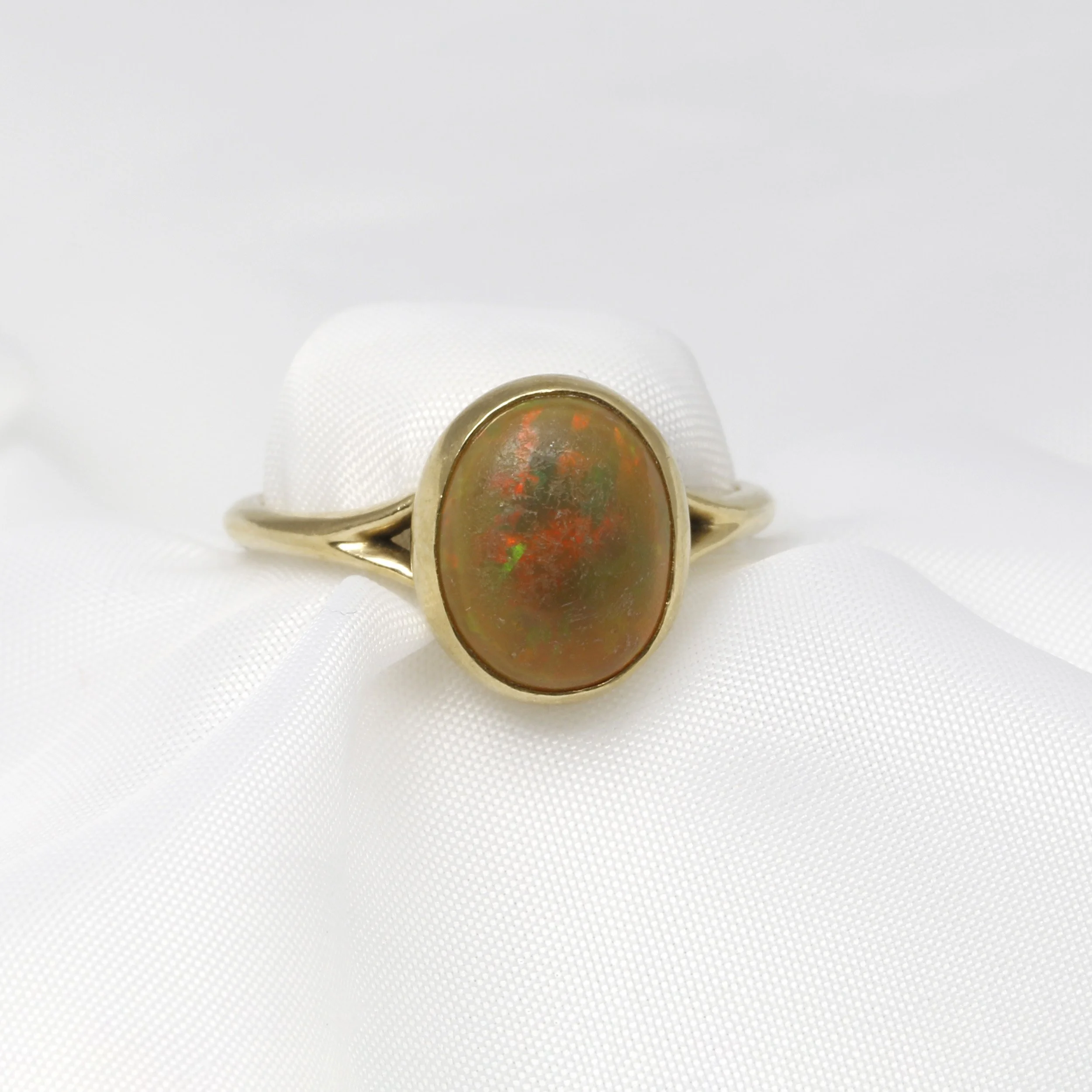  Customer's damaged opal ring&nbsp; 