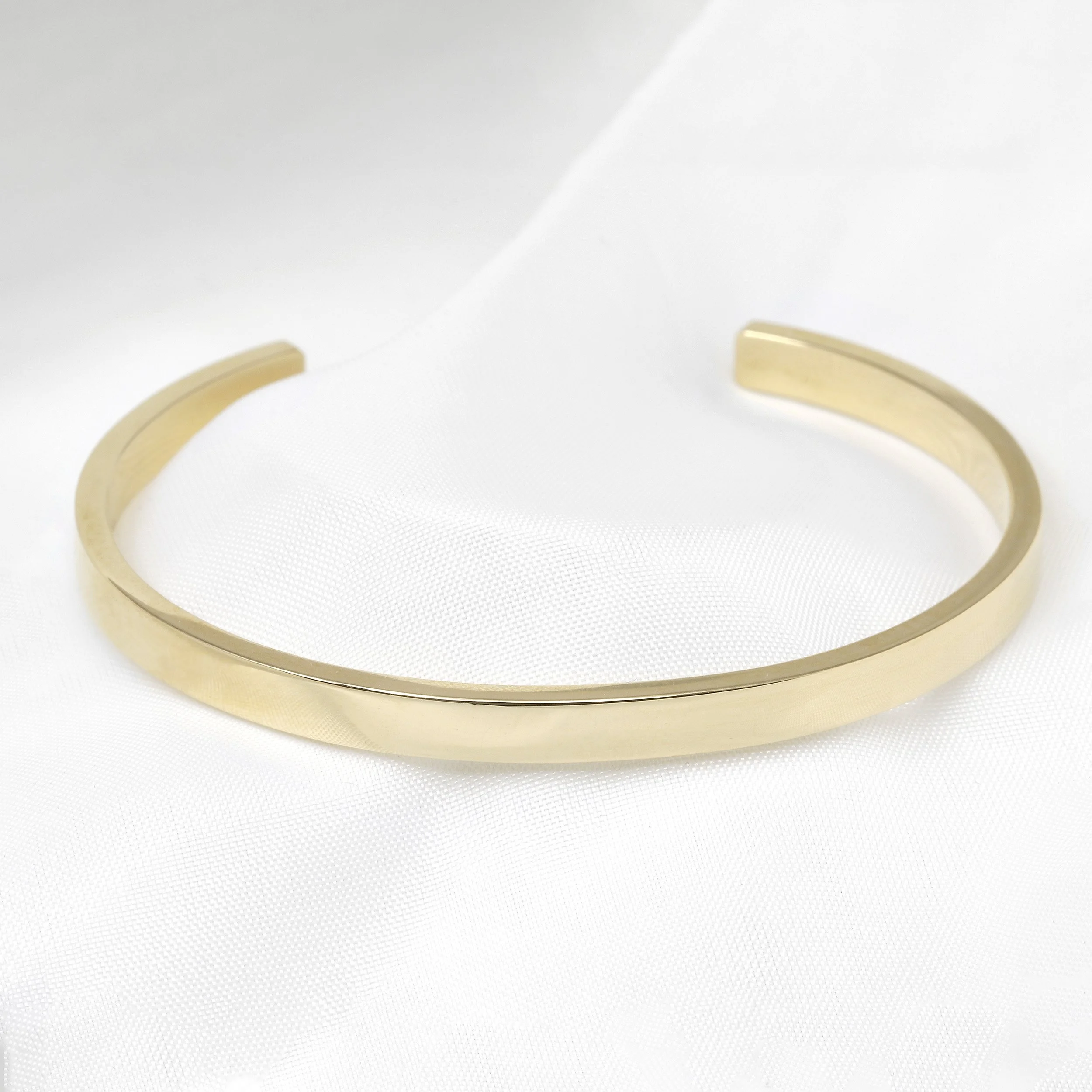  9ct Yellow Gold Torque Bangle £1,495.00 