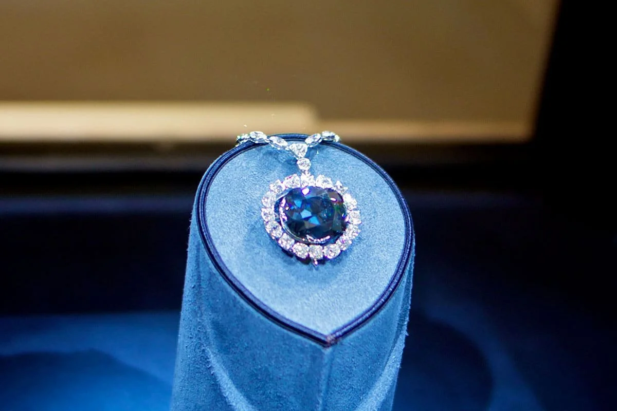   The Hope Diamond discovered in the 18th Century  |  Photo from Gem.agency.com   