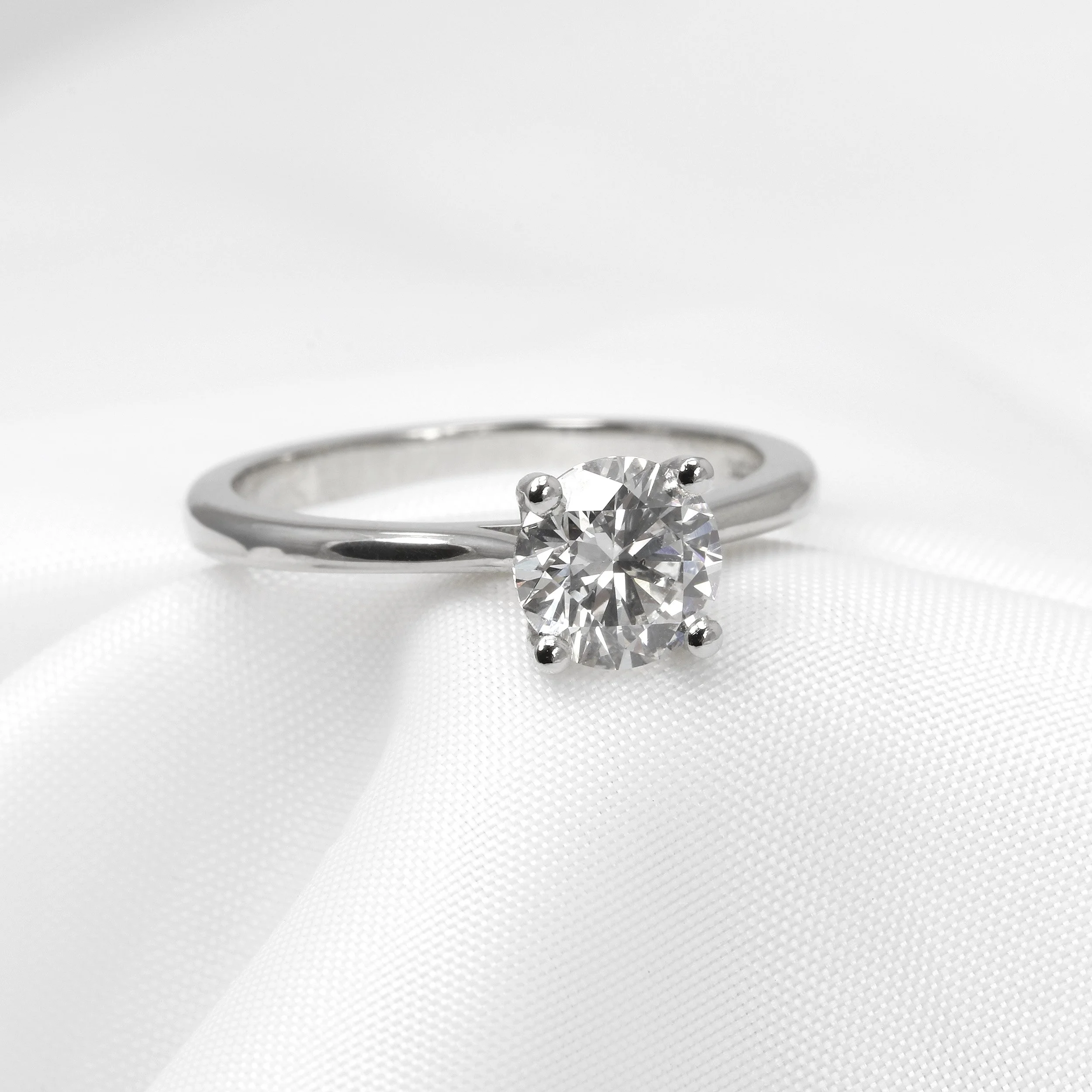 1.06ct Diamond Solitaire Ring in Platinum