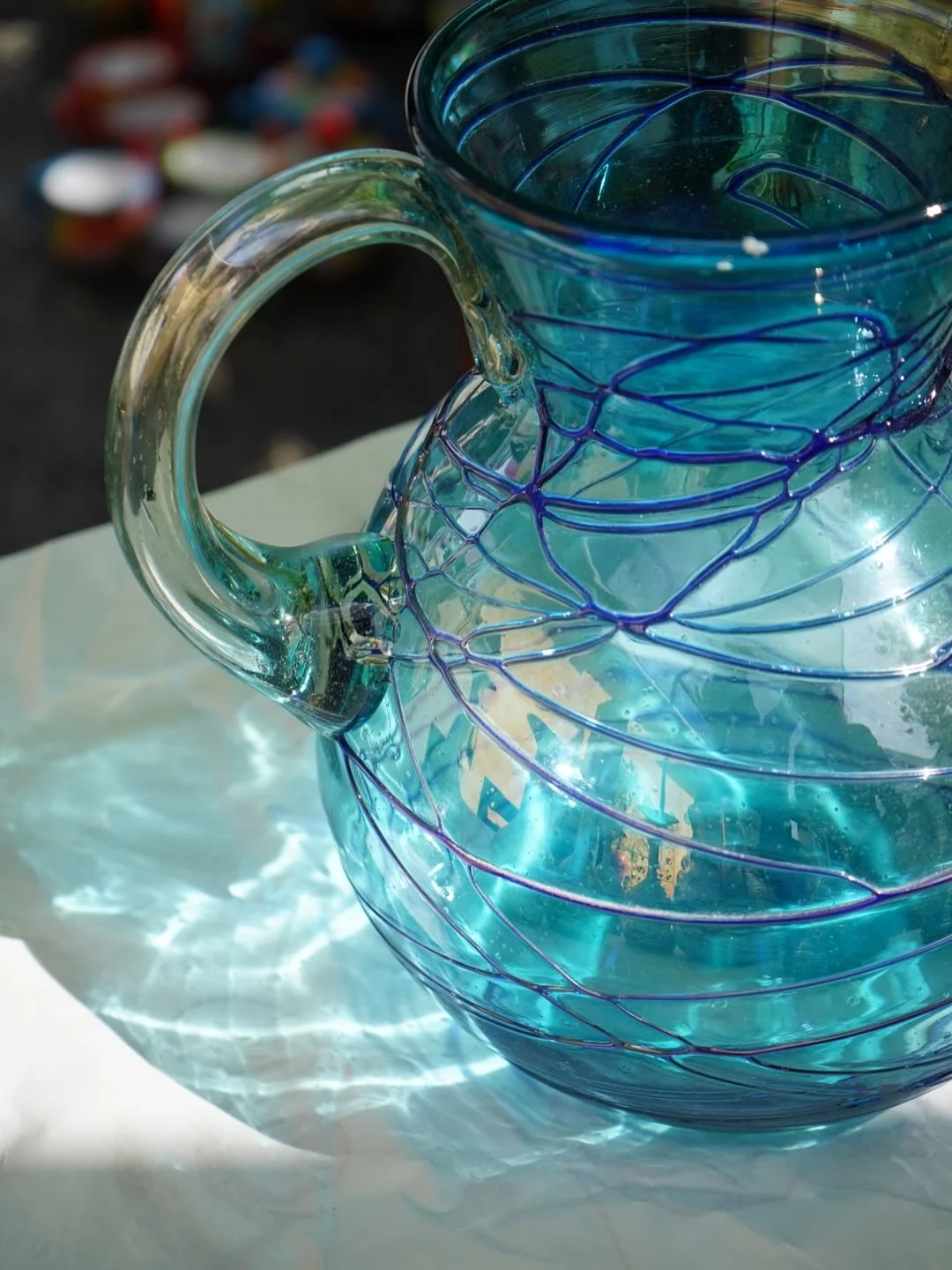 Bring a little fiesta home 🥂✨ Our hand-blown glass just arrived from Mexico! Whether you&rsquo;re pouring margaritas or savoring sips, we&rsquo;ve got pitchers, sets, and singles waiting for you.