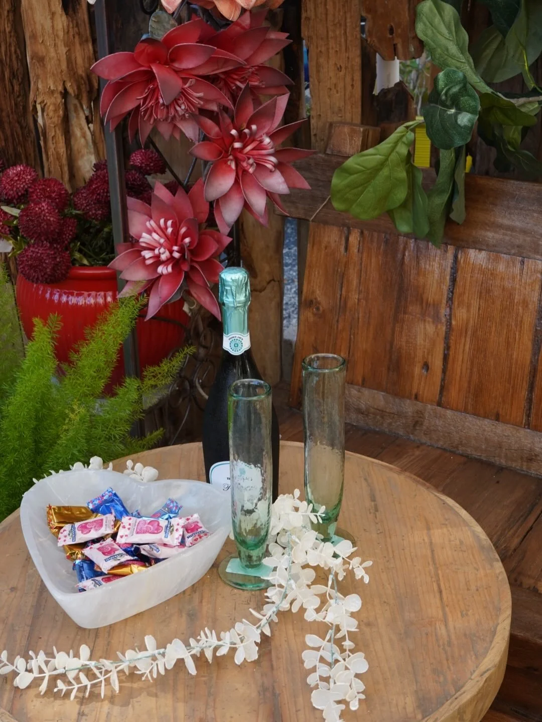 Bring your Valentine and celebrate with us tomorrow ❤️🤍❤️
We&rsquo;ll be serving champagne + chocolates, and capturing the moment with a complimentary photo📸