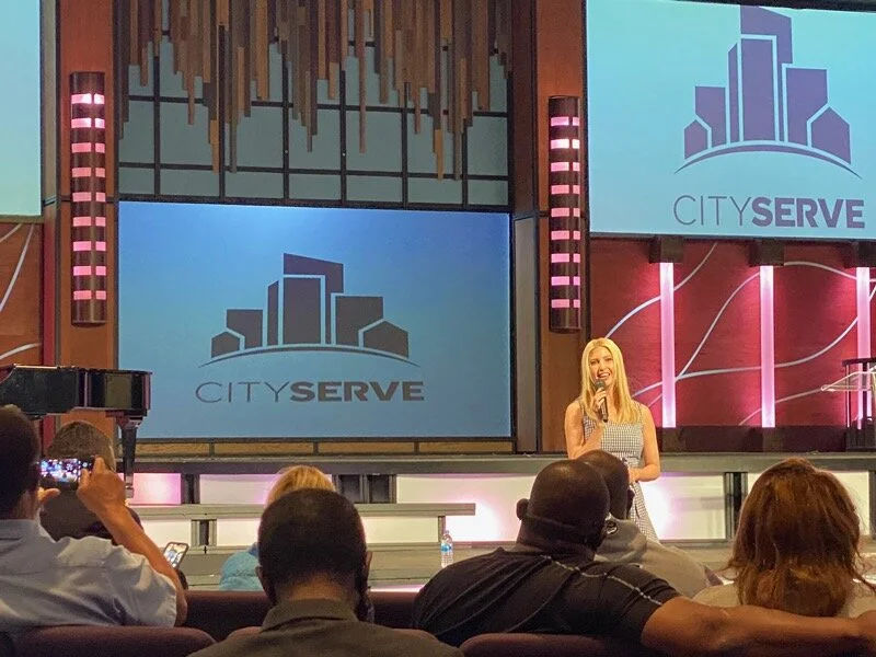 Ivanka Trump speaking on CityServe partnership with Farmers to Families