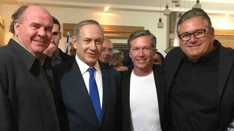 Dave with Prime Minister Netanyahu