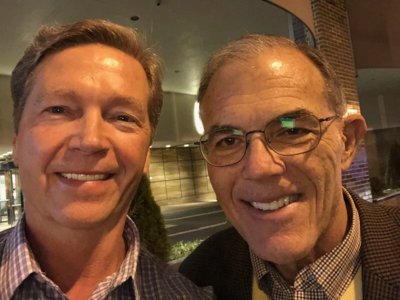 Dave with Cary Summers