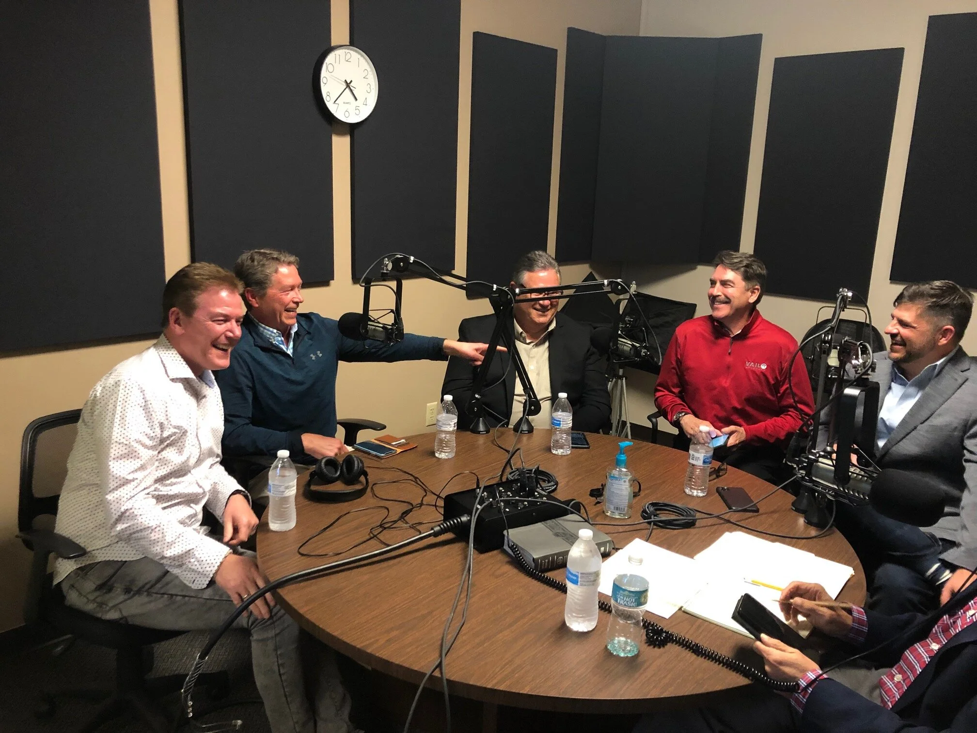 Dave in Charisma Podcast Network Studio