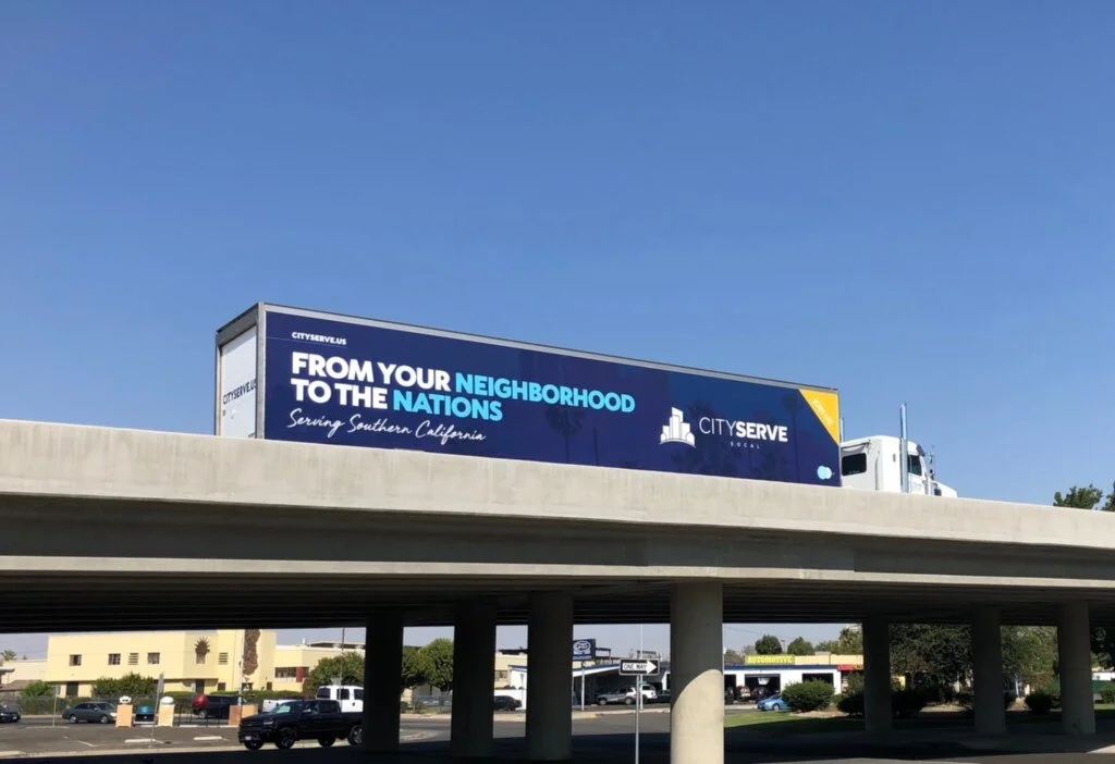 CityServe Truck on Freeway