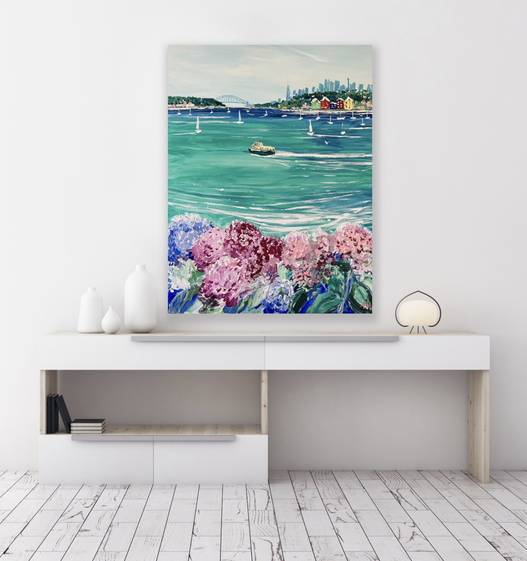 ‘Mort Bay’ - $5,990.00 + GST & Shipping
121 x 91cm acrylic on canvas
email to purchase
katewaddingtonart@gmail.com