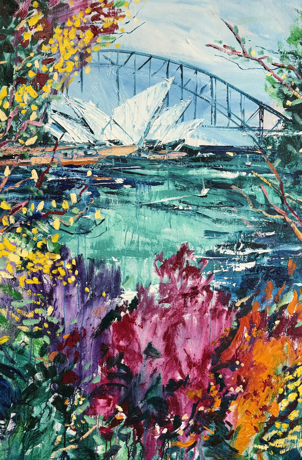 "Always & Forever” - 100 x 150cm acrylic on canvas. $9,990 (Including Framing & Shipping) 
Enquiries
katewaddingtonart@gmail.com