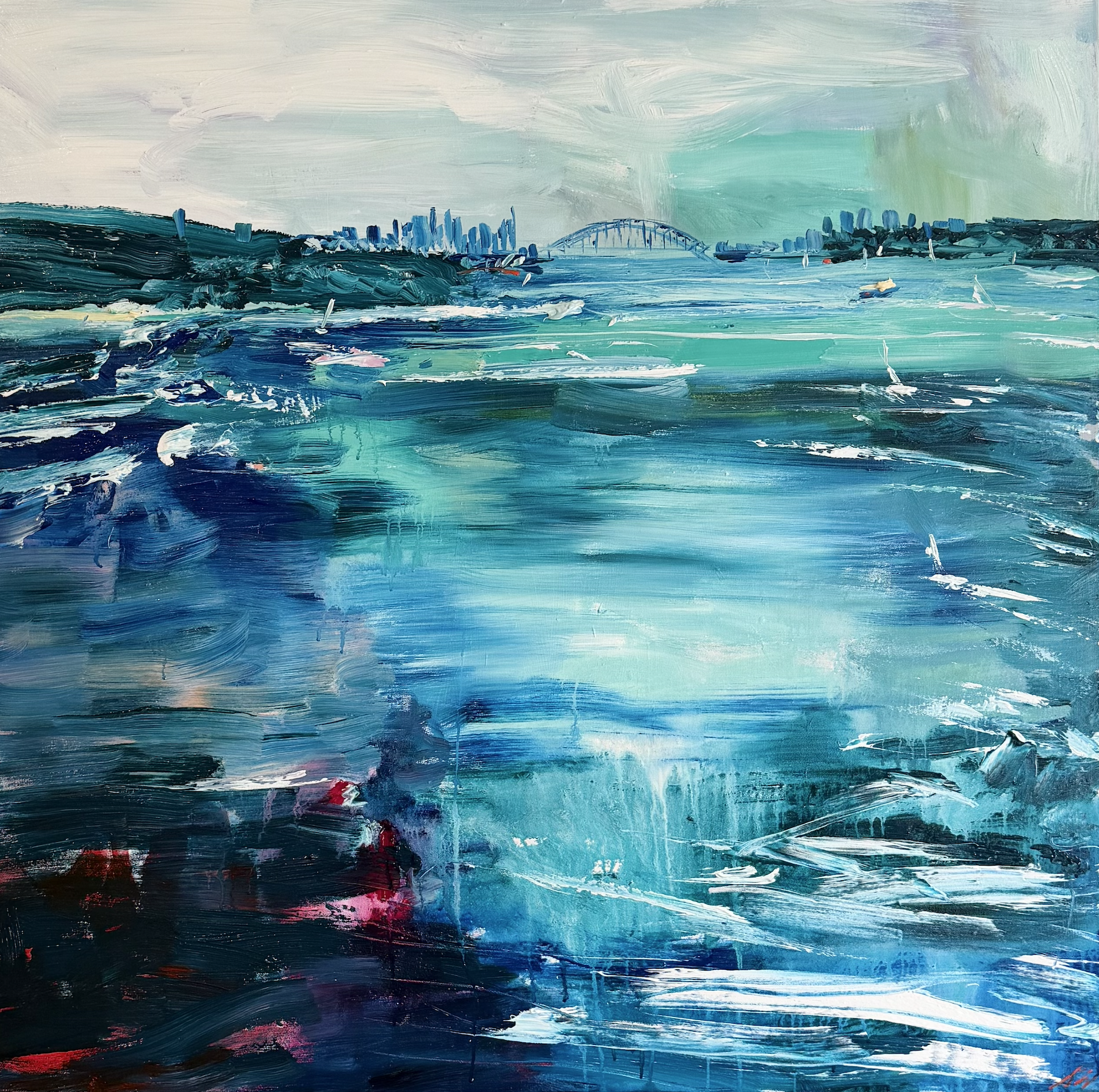 FOR SALE - “True Blue” - 100 x 100cm acrylic on canvas $4,990 (Plus Shipping and Framing)
Enquiries
katewaddingtonart@gmail.com