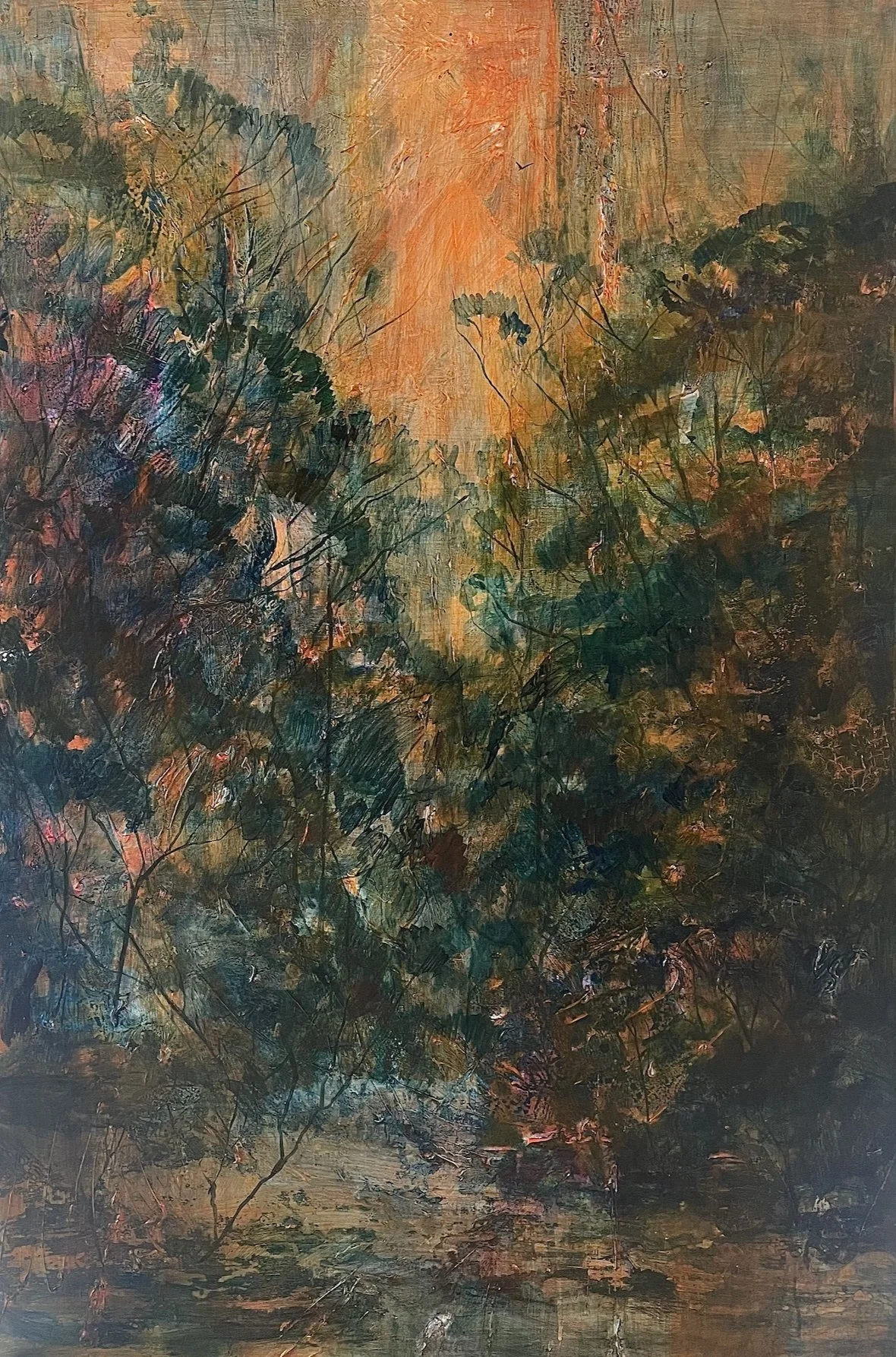 FOR SALE - “In The Stillness” - $12,990.00 + GST & Shipping
100 x 150cm acrylic and collage on canvas
email to purchase
katewaddingtonart@gmail.com