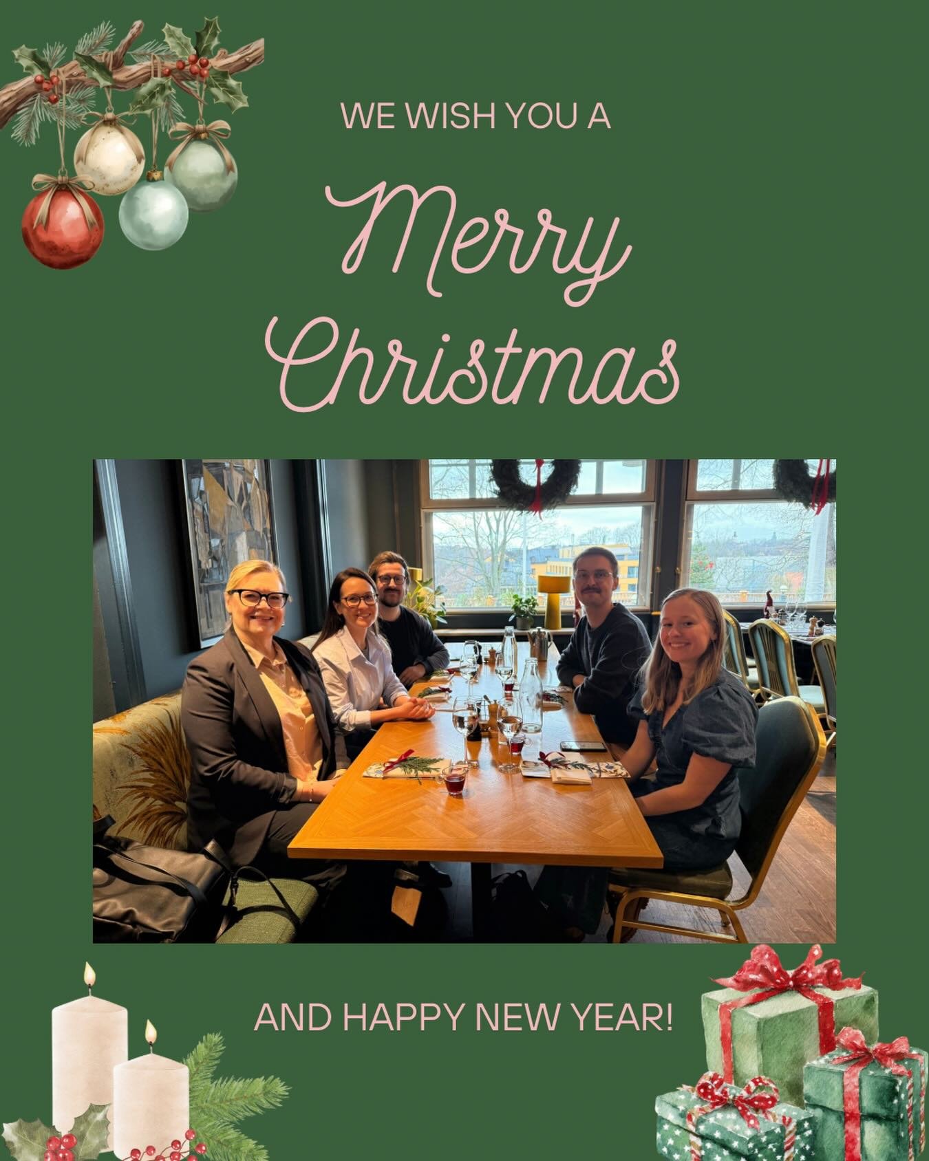 Happy holidays from CIS! We wish you a wonderful time filled with love, warmth and kindness🎄