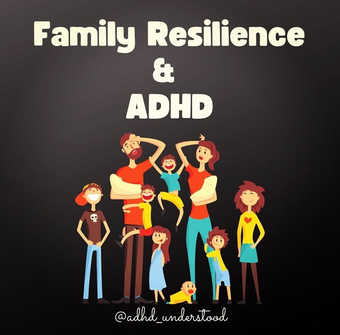 Repost from @adhd_understood 

Family resiliency has a positive impact on children&rsquo;s mental health! 

&bull; &bull;
#vlt4k #adhd #slp #slpa #family #adhdparenting #adhdparents #adhdkids #adhdfamily