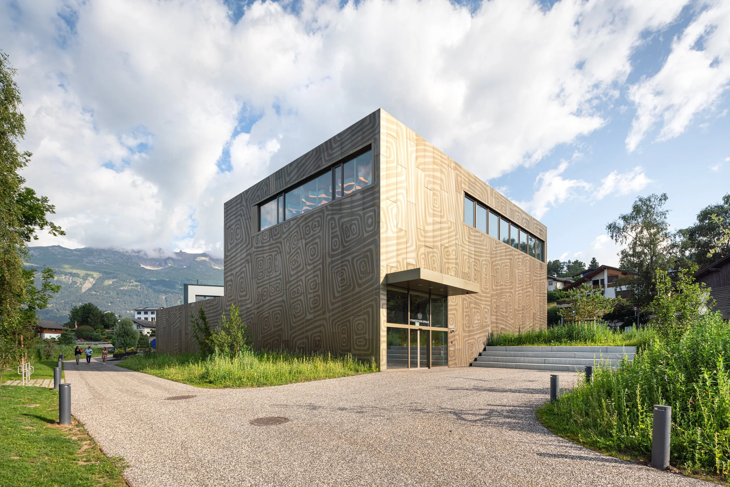Fondation Opale. Photo by Nicolas Sedlatchek