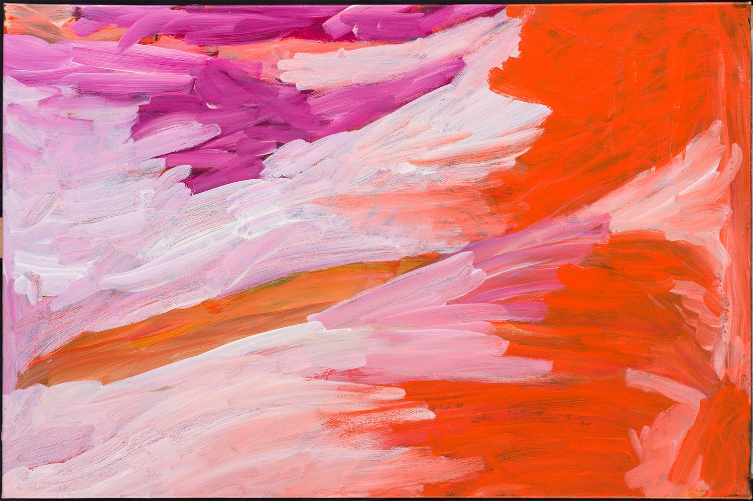 Mirdidingkingathi Juwarnda Sally Gabori (1924-2015) Dibirdibi Country, 2011| Synthetic polymer paint on linen © 2025, ProLitteris, Zurich, Mirdidingkingathi Juwarnda Sally Gabori © The Estate of the Artist and Alcaston Gallery, Melbourne Photo : Davi