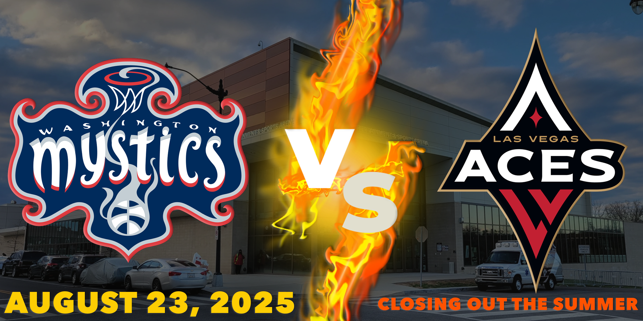 WNBA Game - Aces vs Mystics
